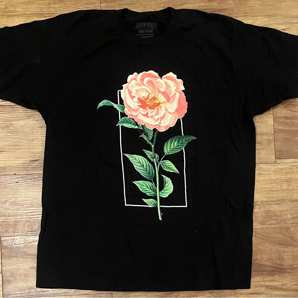 Shawn Mendes - The Tour - Rose Graphic Concert T-Shirt